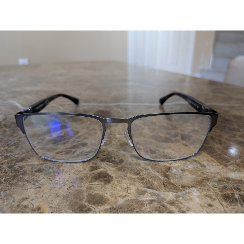 Emporio Armani EA1027 3003 Eyeglasses Full Rim Rectangular Frames 57-18-140